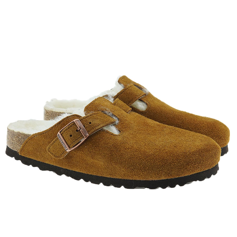 Zueco invierno lana borreguillo Birkenstock Boston VL Laf