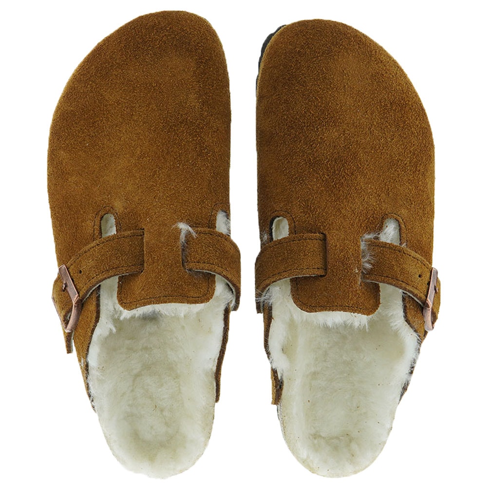 Zueco invierno lana borreguillo Birkenstock Boston VL Laf foto 2