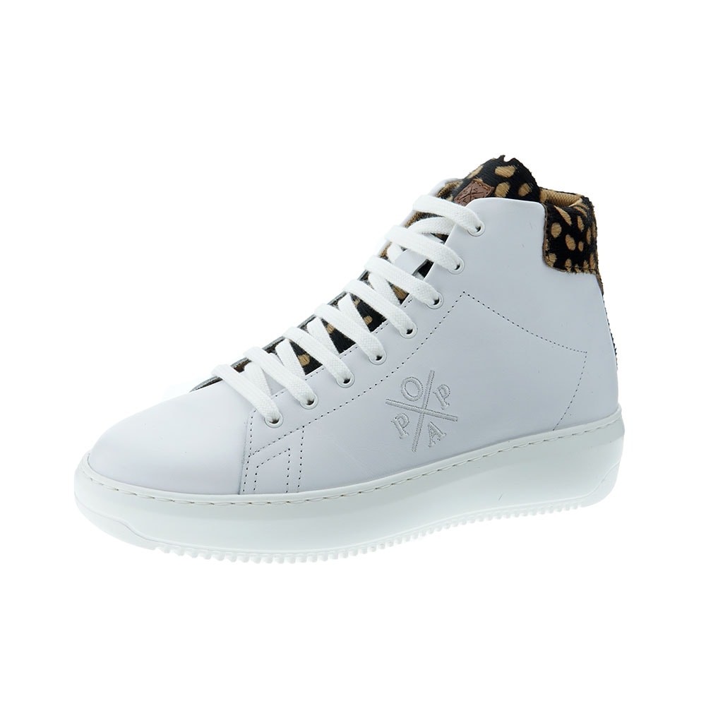 Bota deportiva animal print suela ancha Popa Bulnes Pelo foto 3