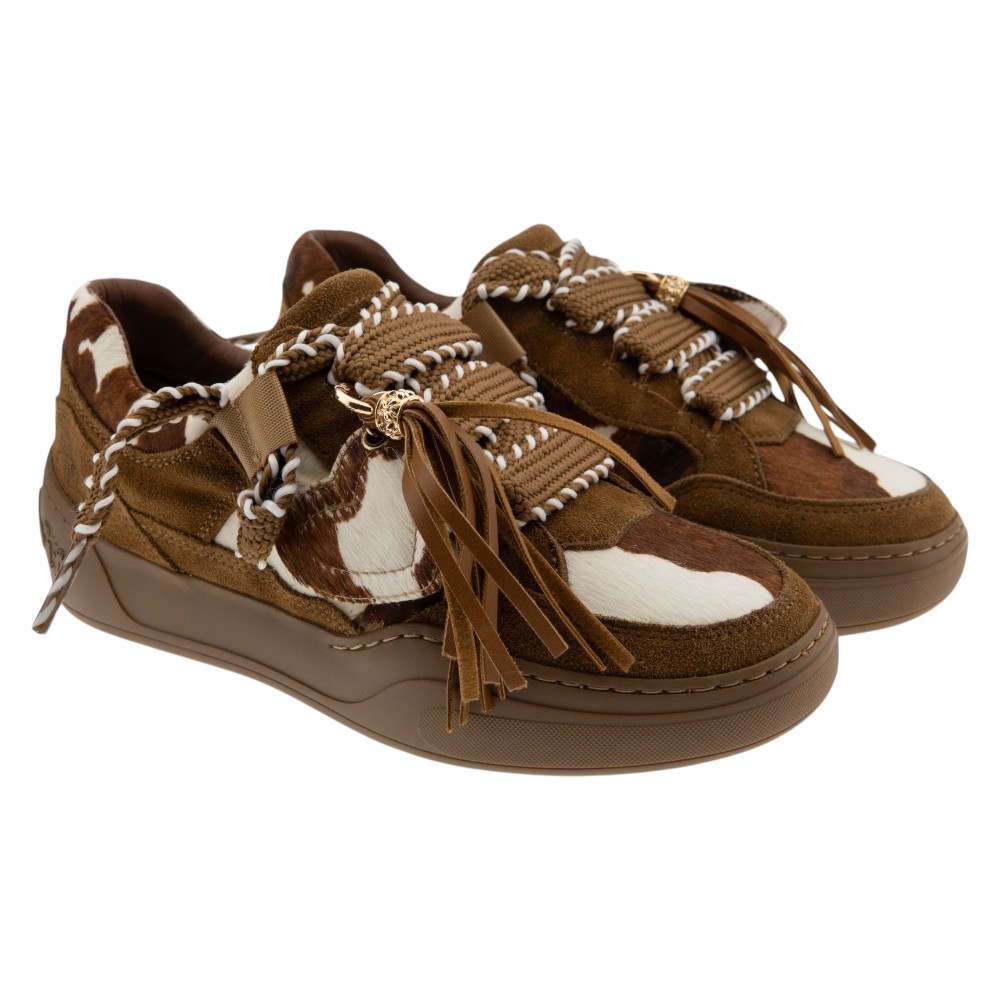 Sneakers vaca y charms mujer Cafenoir C1DA6028