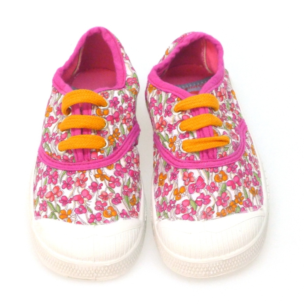 Zapatillas algodón flores niña Bensimon C23 Liberty foto 2