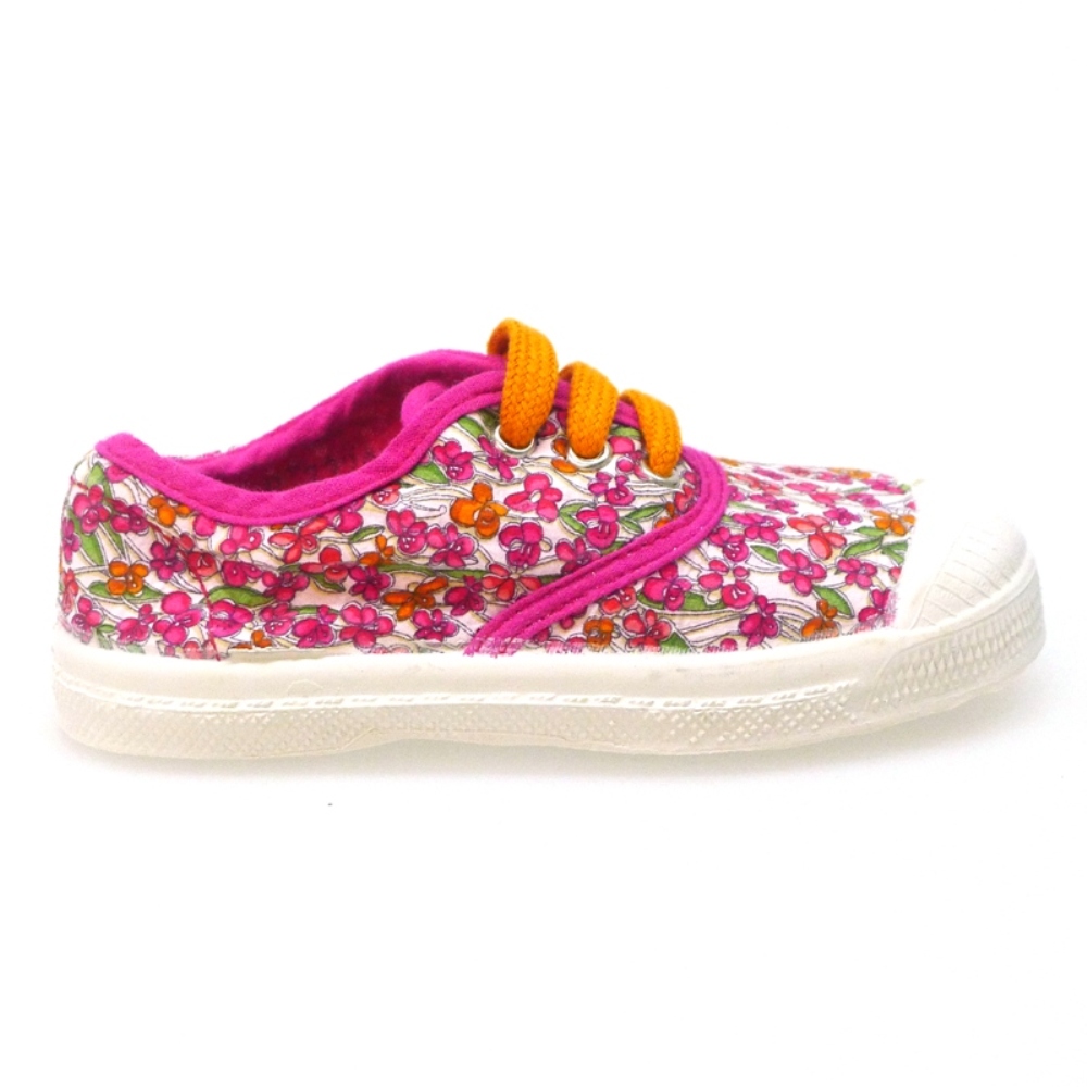 Zapatillas algodón flores niña Bensimon C23 Liberty foto 3