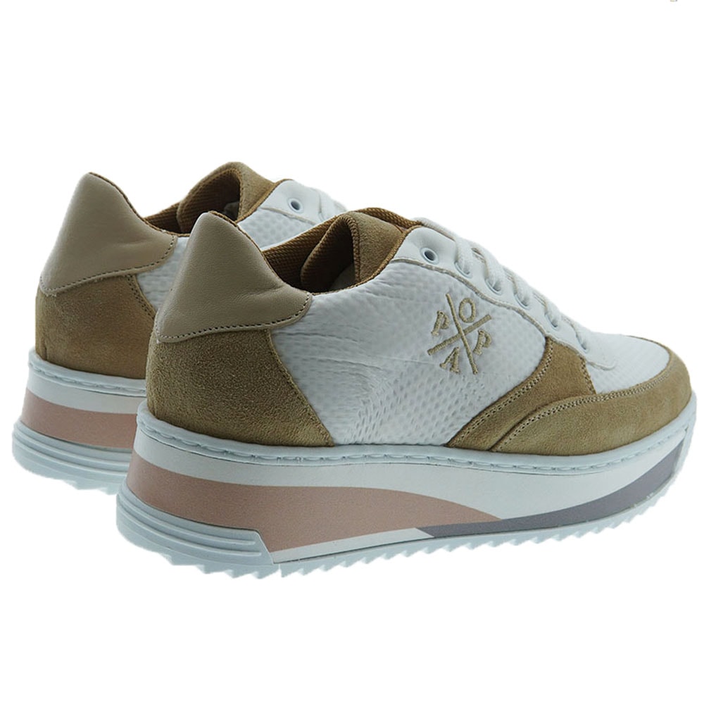 Zapatillas sneakers ante y nylon mujer Popa Carol foto 4