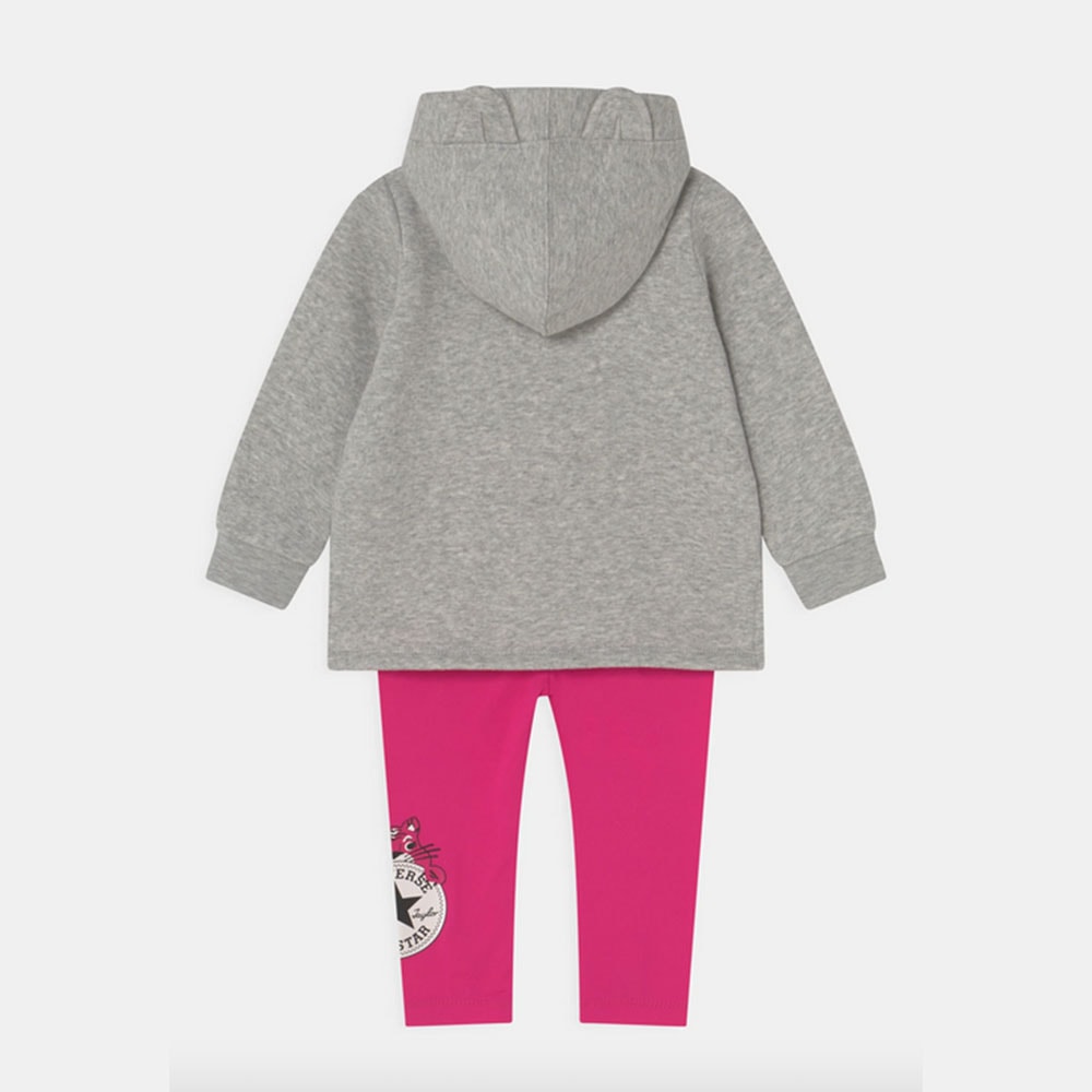 Conjunto sudadera y leggins gatos Converse CB784 foto 2