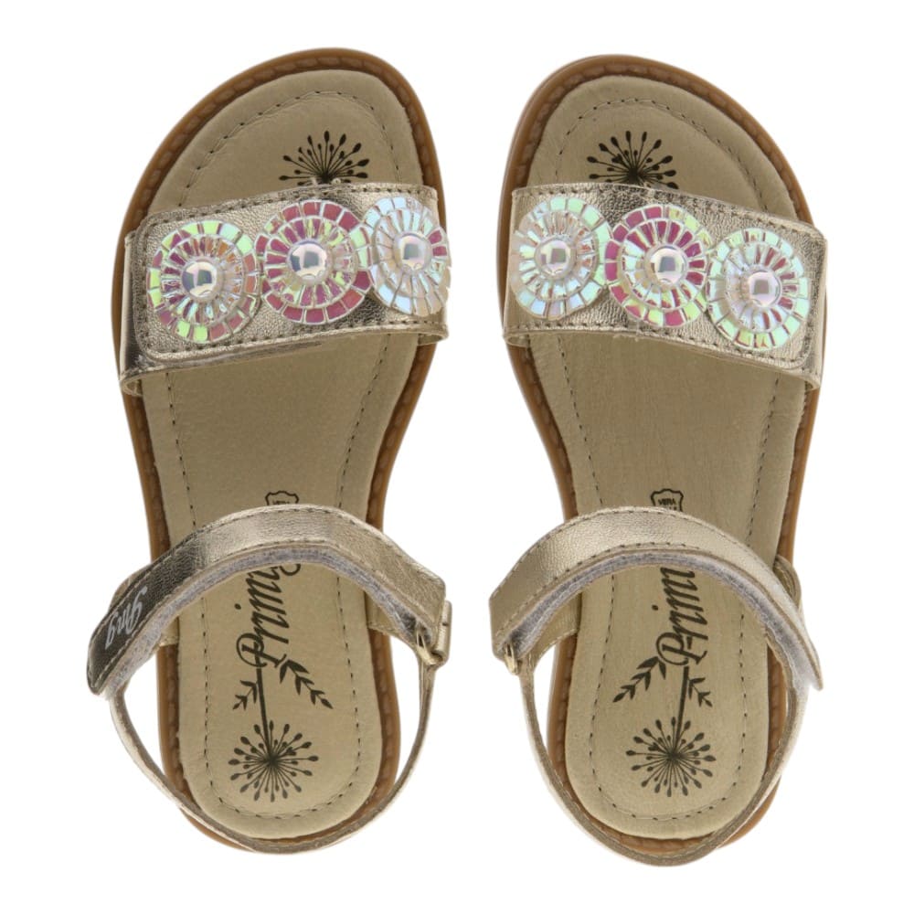 Sandalias Doradas Niña Velcro Primigi | Cómodas y Elegantes foto 2