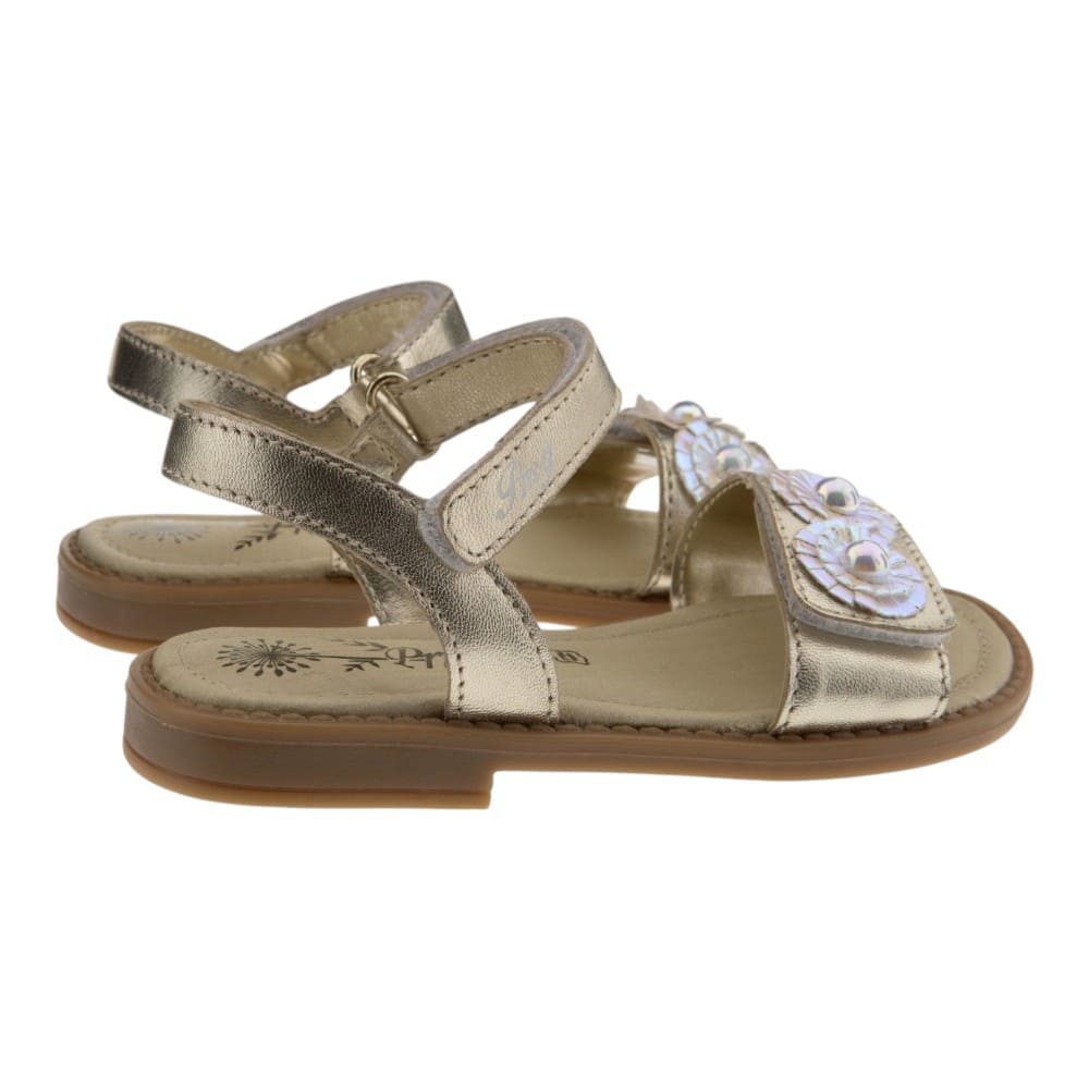 Sandalias Doradas Niña Velcro Primigi | Cómodas y Elegantes foto 4
