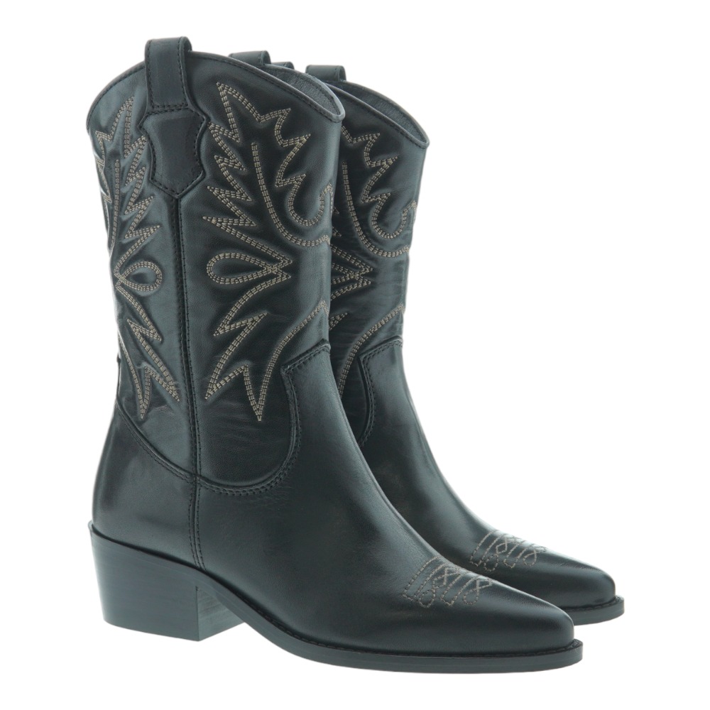 Bota campera efecto cuero pespuntes Classic 7126 NB Vexed