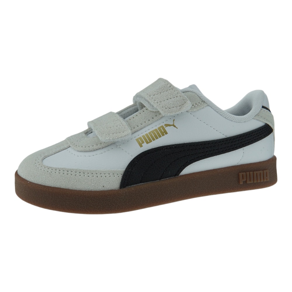 Deportivas Niño Puma Club II Era Blanco y Negro - Estilo Retro y Comodidad foto 3