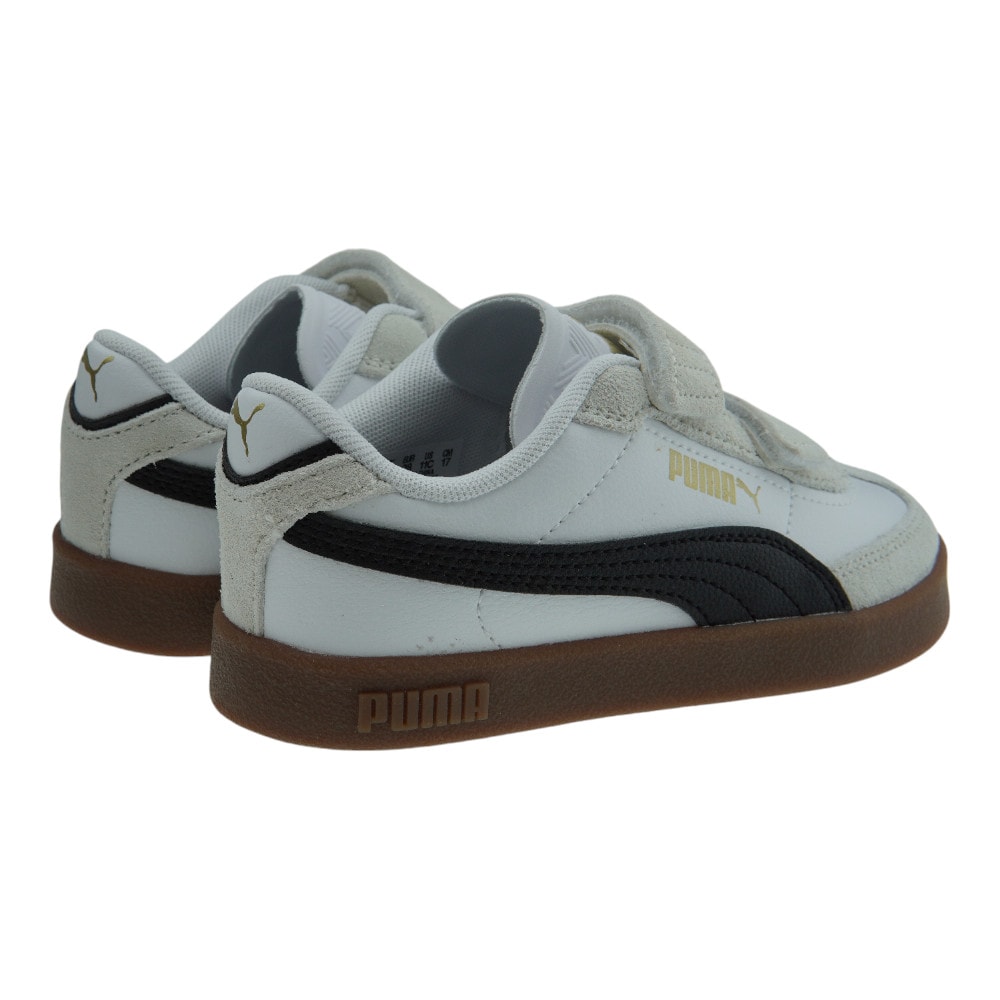 Deportivas Niño Puma Club II Era Blanco y Negro - Estilo Retro y Comodidad foto 4