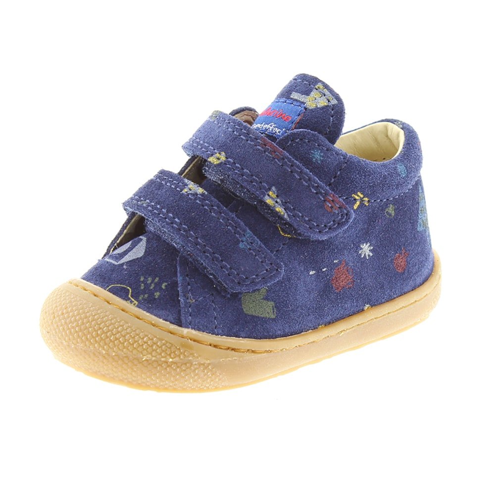 Zapatilla ante dibujos primeros pasos velcro Naturino Cocoon Vl Prato foto 3