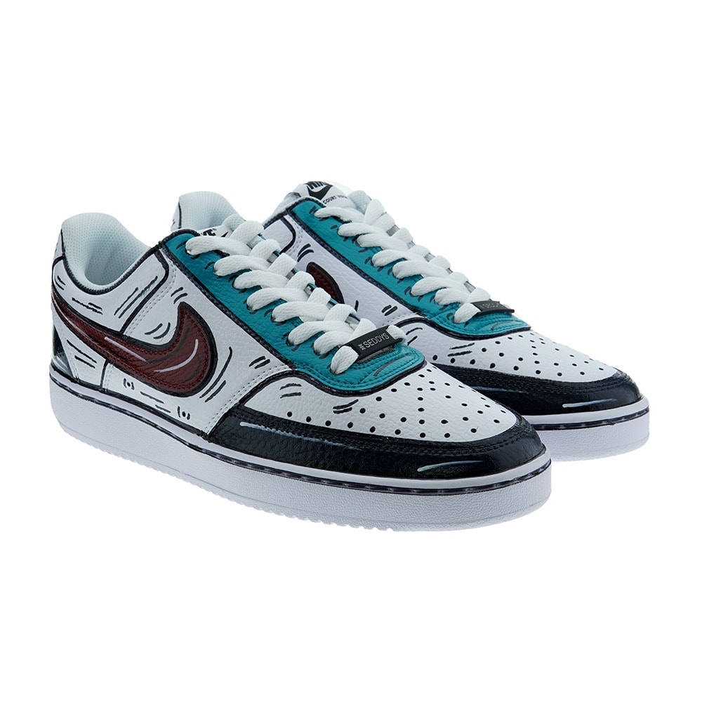 Zapatilla deportiva print customizadas Seddys Nike Comics Low Burd Court Vision