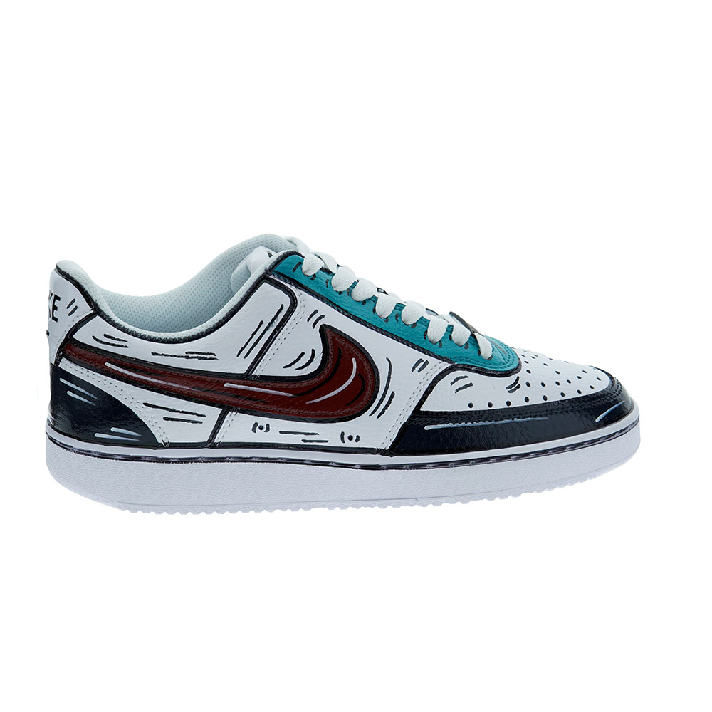 Zapatilla deportiva print customizadas Seddys Nike Comics Low Burd Court Vision foto 5