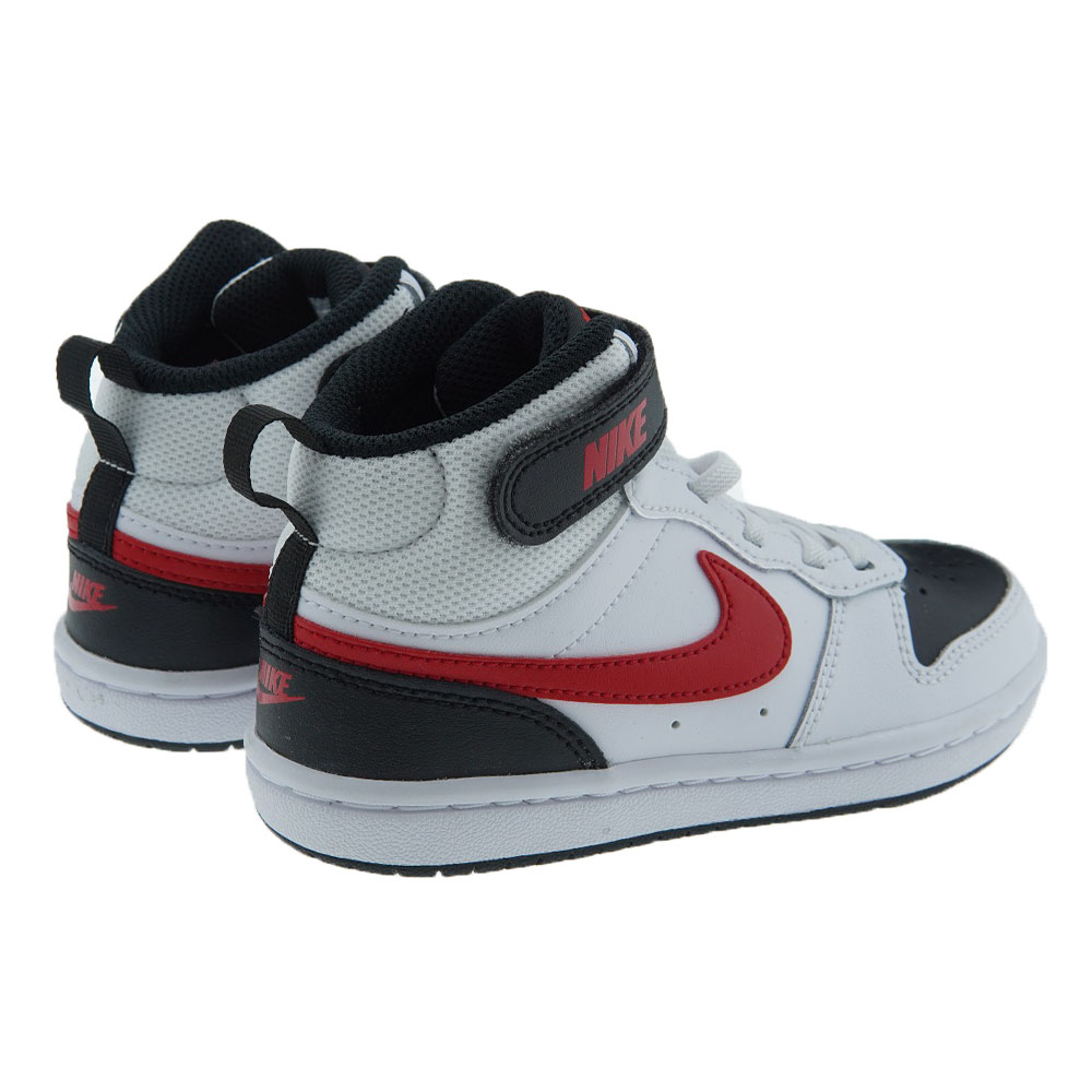 Deportiva niño tipo bota velcro Nike Court Borough Mid foto 4
