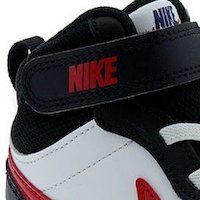 Deportiva niño tipo bota velcro Nike Court Borough Mid foto 5