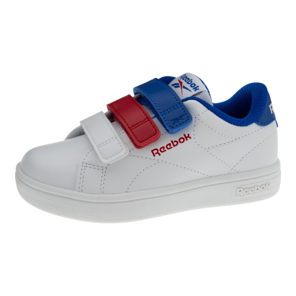 Zapatillas deportivas blancas Reebok niño – Cierre velcro foto 3