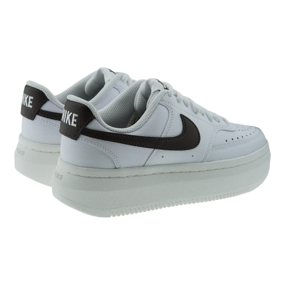Zapatillas deportivas blancas cordón Nike Court Vision Alta foto 4