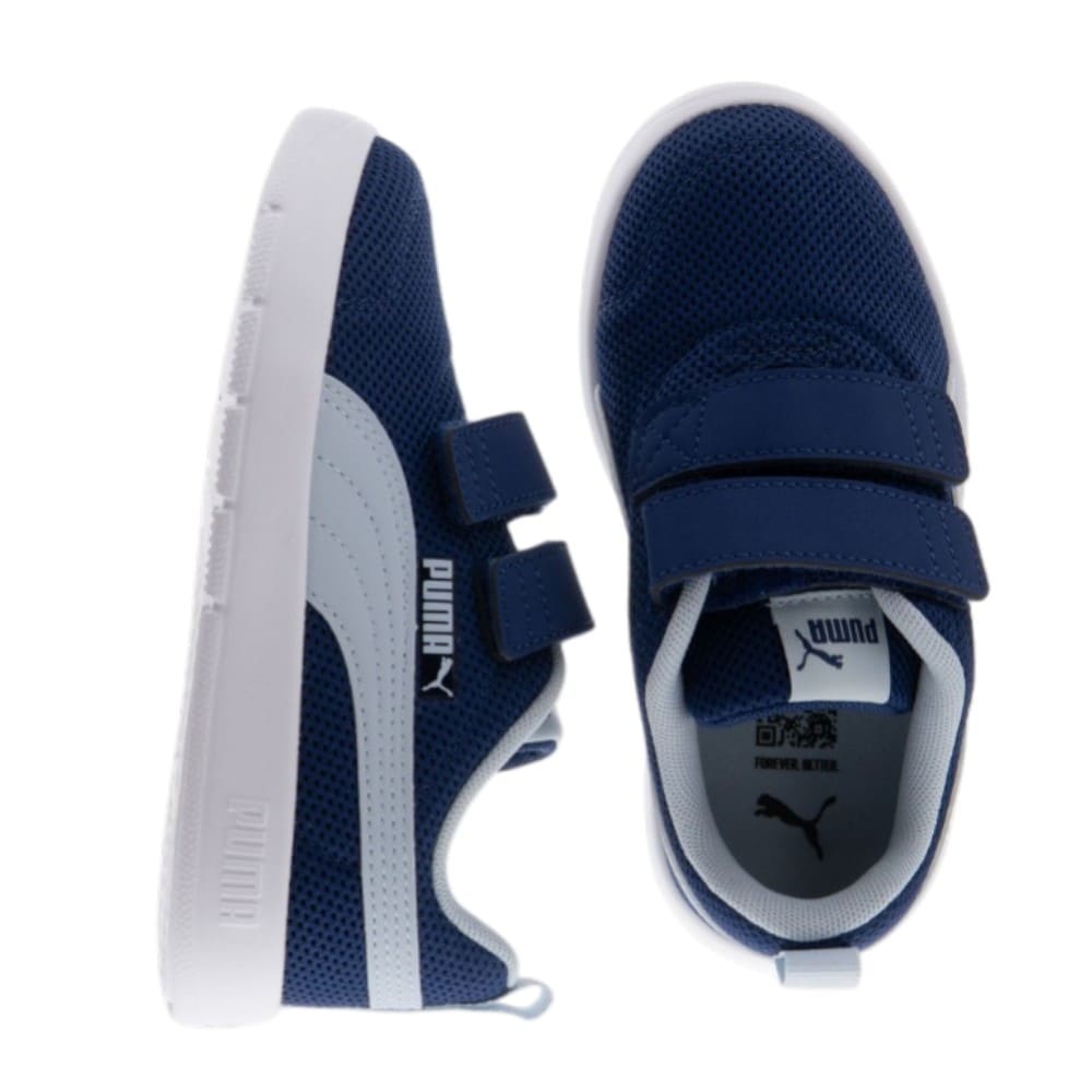 Zapatillas deportivas dos velcros Puma Courtflex V2 foto 2