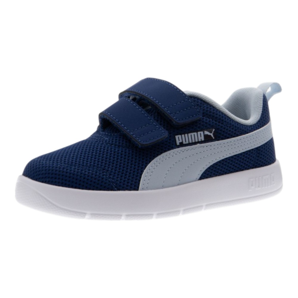 Zapatillas deportivas dos velcros Puma Courtflex V2 foto 3