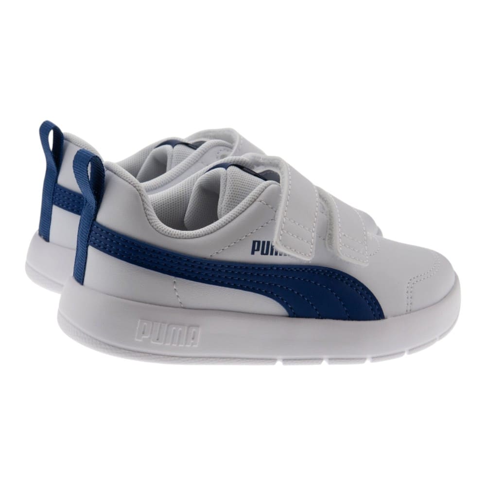 Deportivas Blancas Niño Dos Velcros Puma foto 4