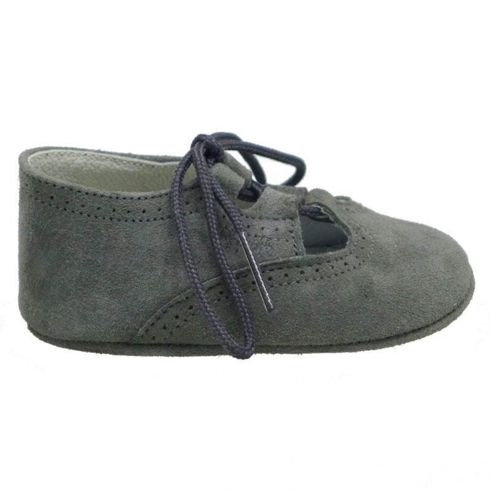 Zapato galés piel bebé sin piso Carrile foto 3