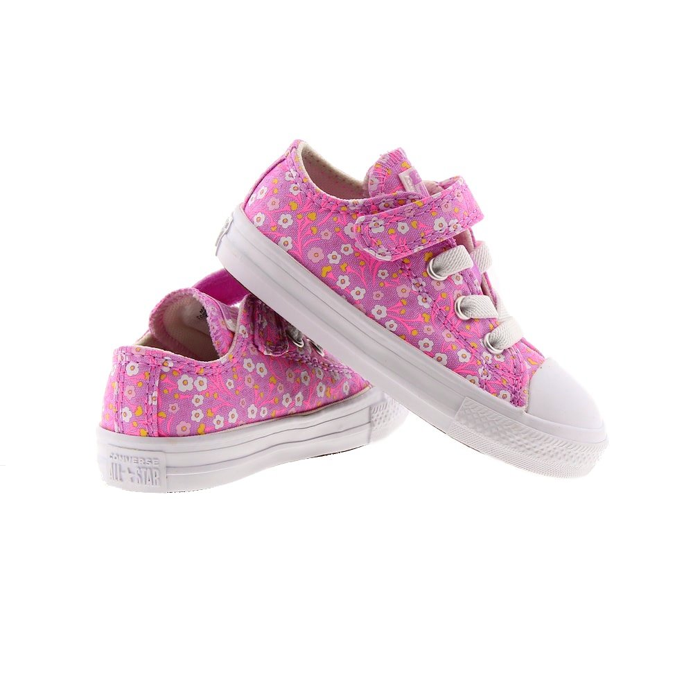 Zapatillas algodón estampadas Converse Ctas 1V OX foto 4