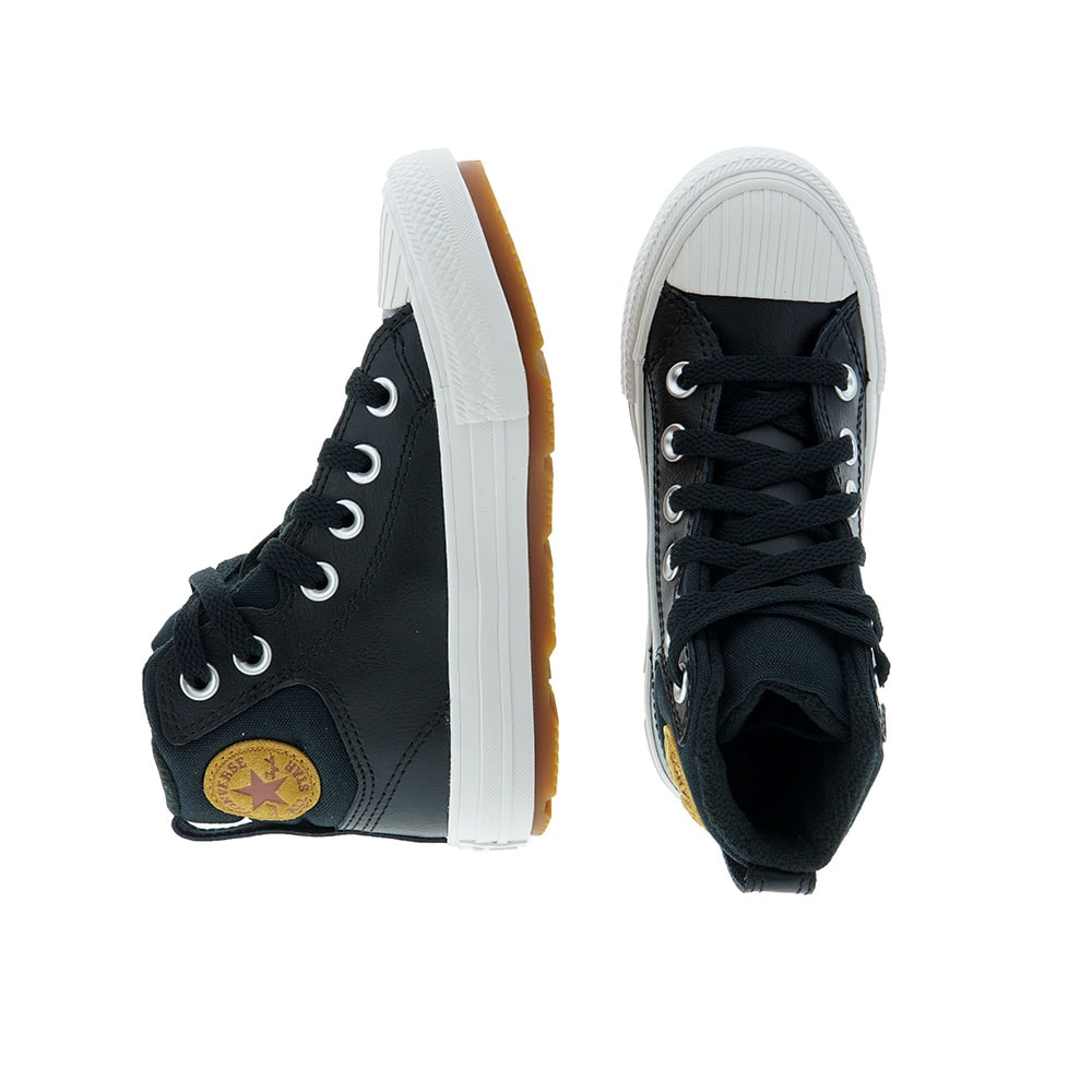 Bota piel niño cordones Conversse Ctas Boot Hi foto 2