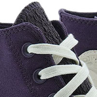 Bota algodón morado plataforma Converse Ctas Lift Hi foto 7
