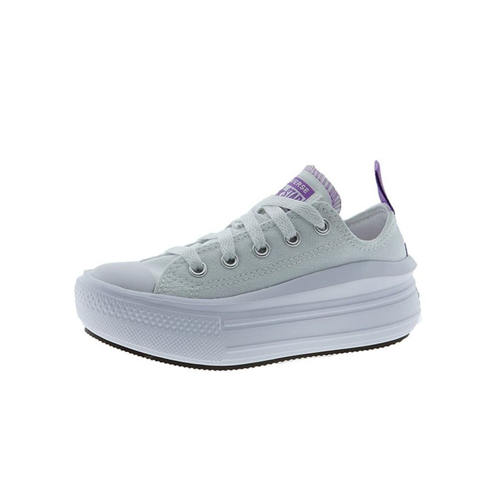 Zapatillas algodón plataforma niña Converse Ctas Move OX foto 3