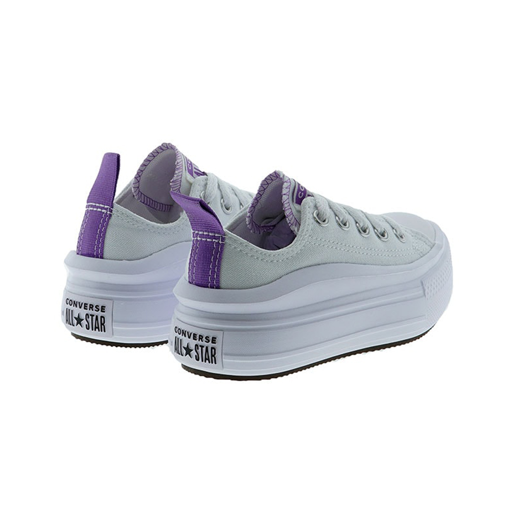 Zapatillas algodón plataforma niña Converse Ctas Move OX foto 4
