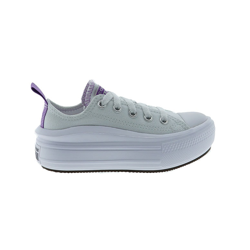 Zapatillas algodón plataforma niña Converse Ctas Move OX foto 5