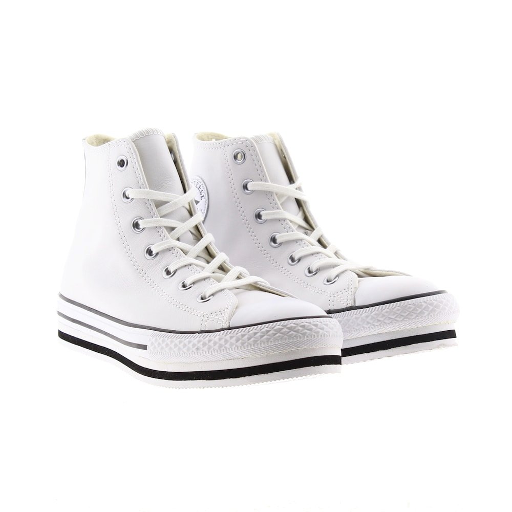 Botas piel plataforma ni?a Converse Ctas Plataform