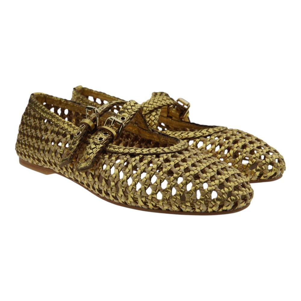Bailarinas hebilla mujer trenzadas Inuovo D47001