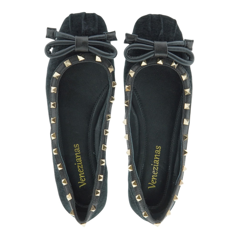 Bailarinas Venezianas de Terciopelo con Tachuelas | Carrile foto 2