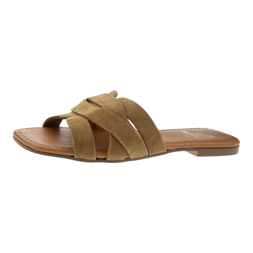 Sandalias pala ante cuero Go Woman foto 3