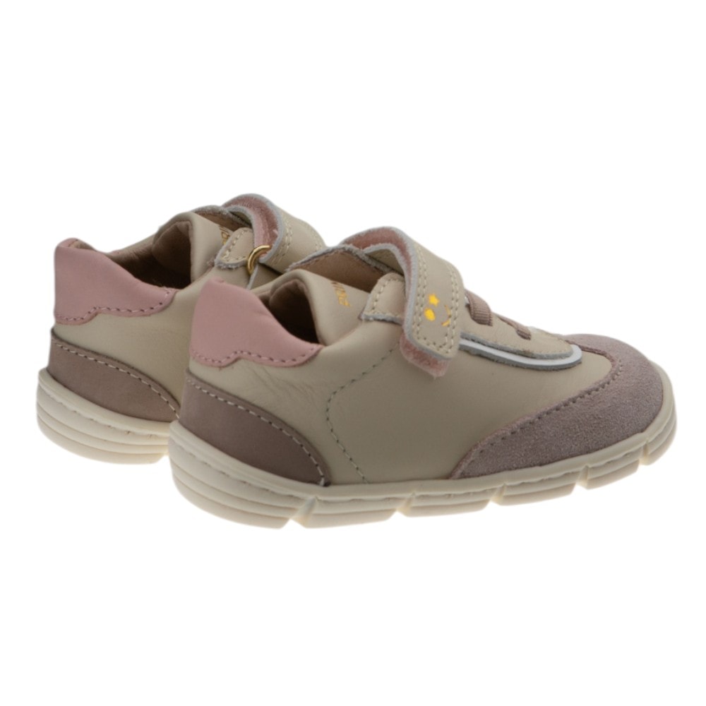 Zapatillas respetuosas bebé Primigi rosa y gris | Carrilé foto 4