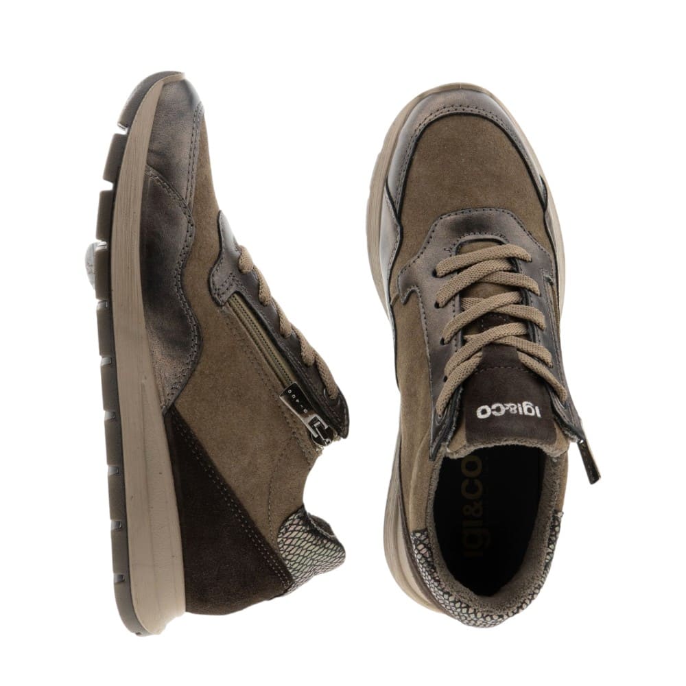 Zapato Deportivo Mujer Cremallera Igi&Co foto 2