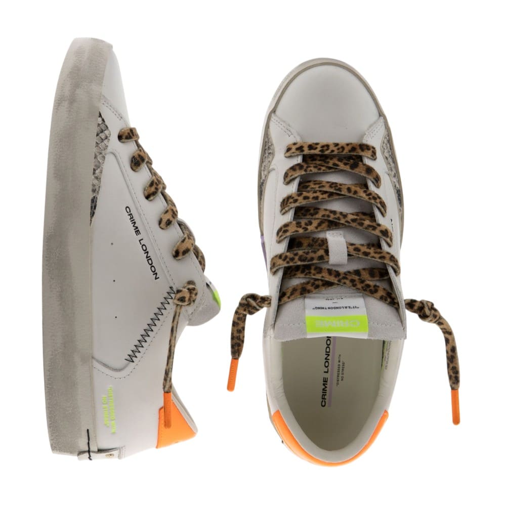 Zapatillas Crime London para Mujer con Glitter y Leopardo | Carrile foto 2