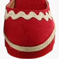 Espadrilles cuña pala cerrada botón Isabellas Dorina foto 5