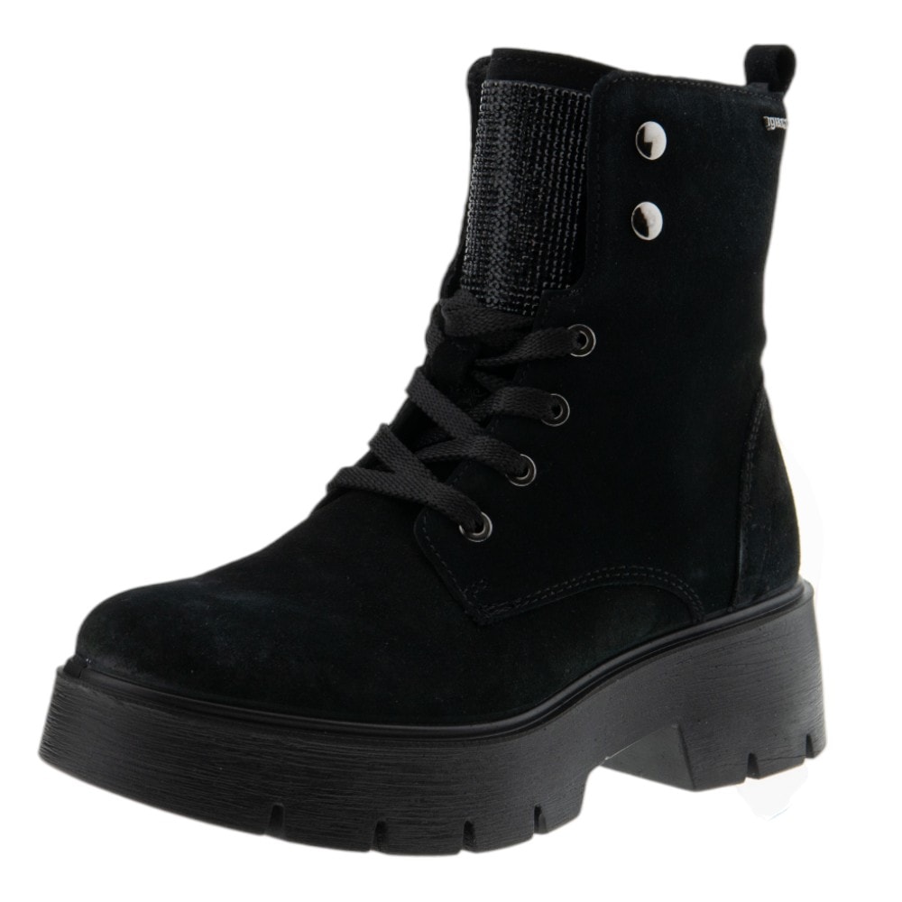 Botines de ante con cordones IGI&CO - Estilo y confort foto 3