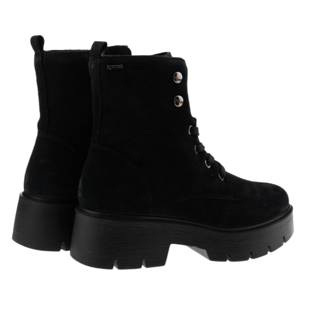 Botines de ante con cordones IGI&CO - Estilo y confort foto 4