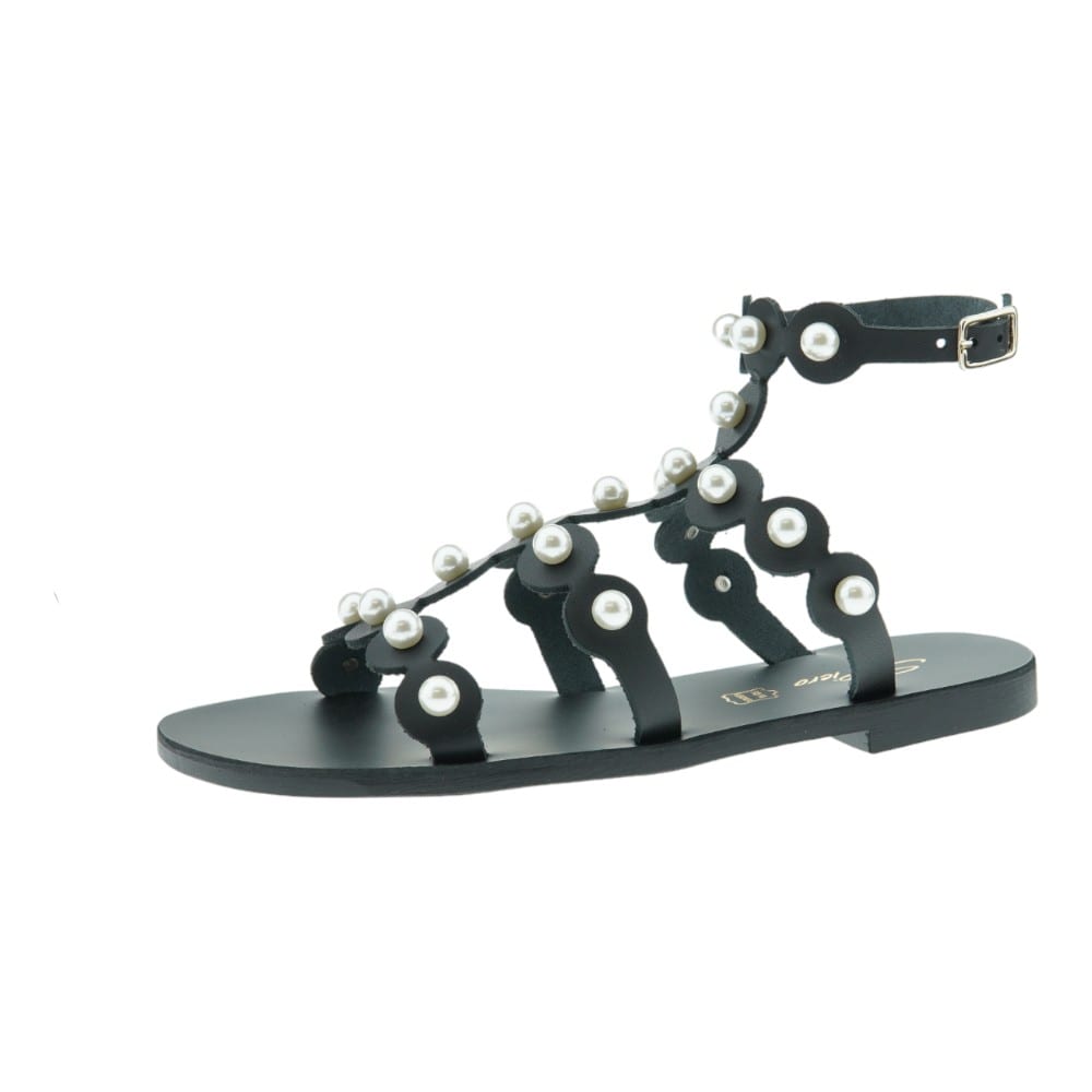 Sandalias Romanas de Perlas S. Piero | Carrilé foto 3
