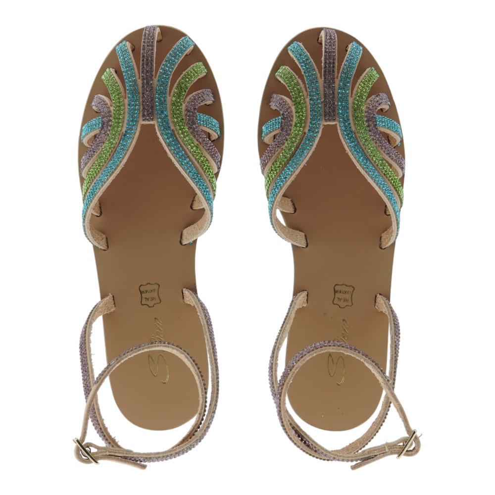 Sandalias Mujer S. Piero Brillantes con Hebilla | Carrile foto 2