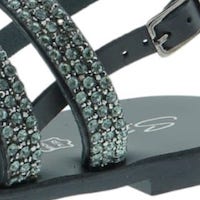  Brillo y Confort: Sandalias Tiras Cristales S.Piero | Carrile foto 6