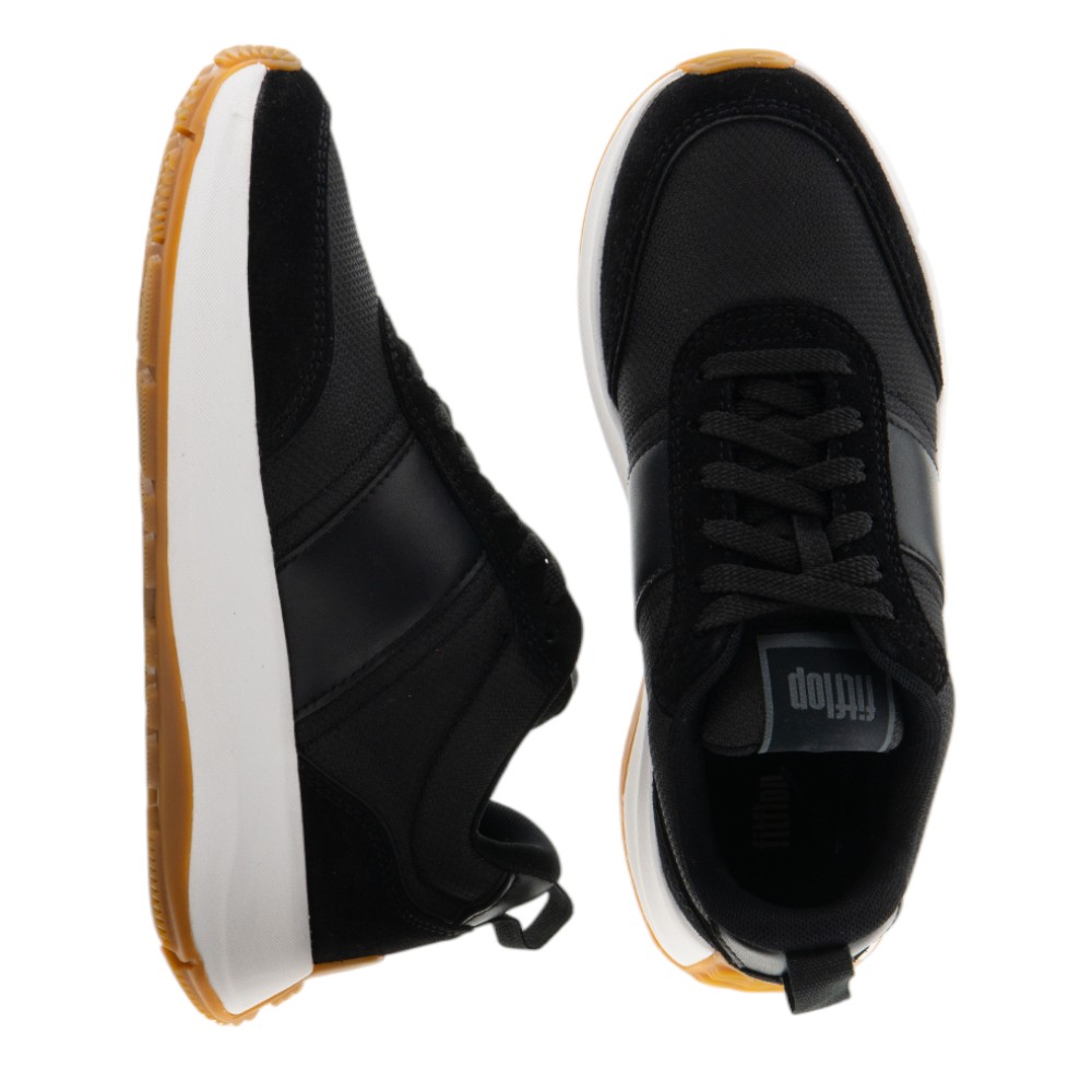 Zapatillas negras mujer plataforma FitFlop – Comodidad con estilo foto 2