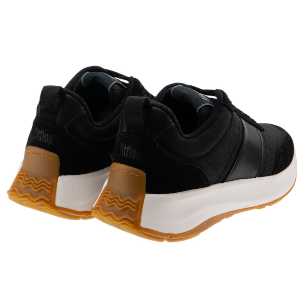 Zapatillas negras mujer plataforma FitFlop – Comodidad con estilo foto 4