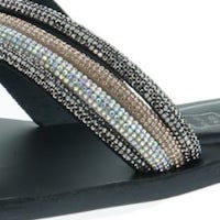 Sandalias Cruzadas Brillos S. Piero Mujer | Carrilé foto 6