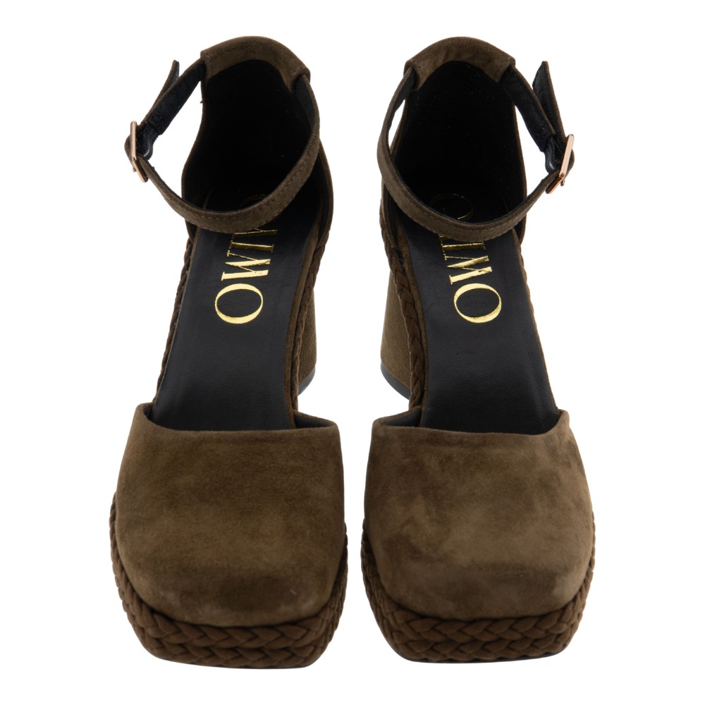 Zapatos tacón hebilla mujer Gaimo en serraje | Carrilé foto 2