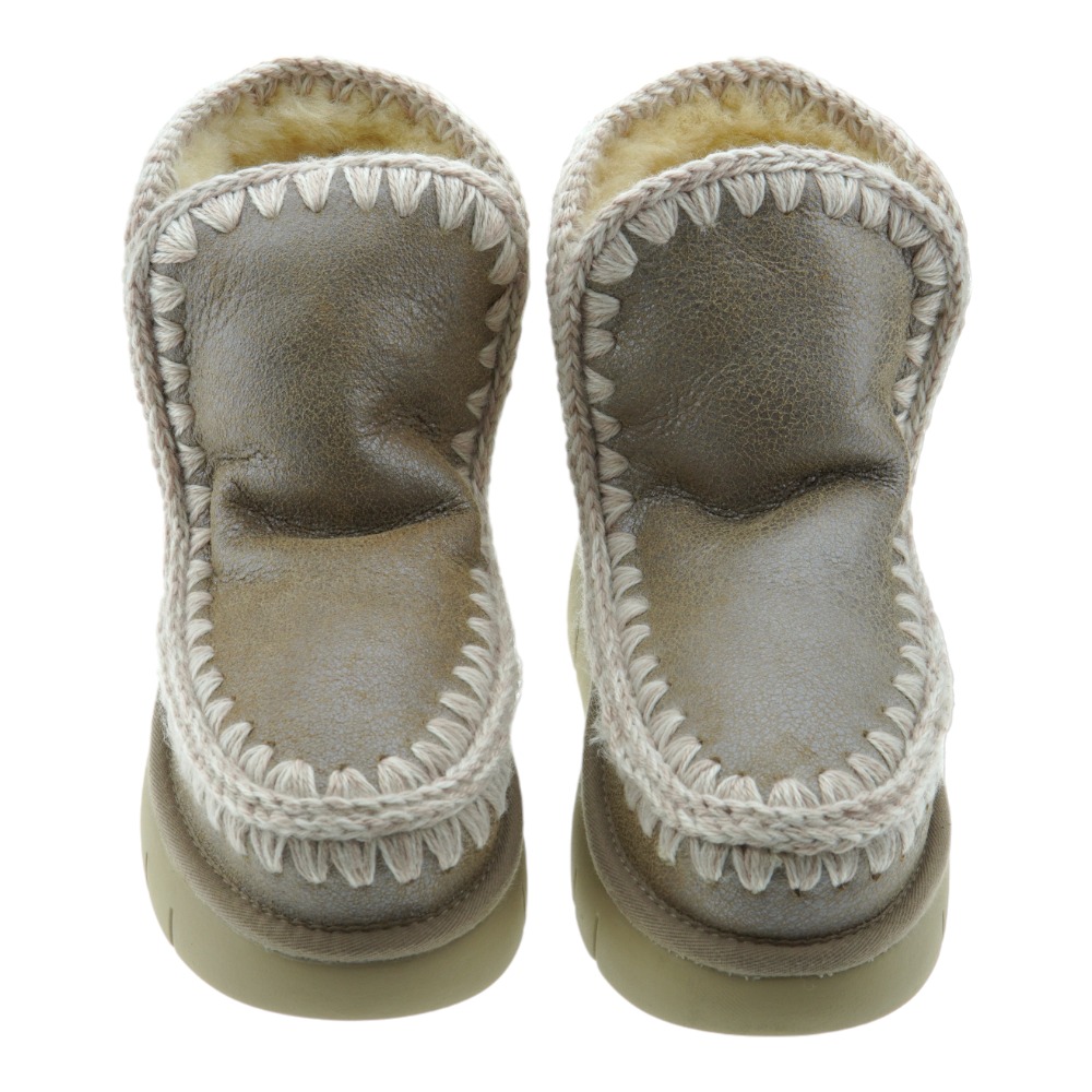 Bota australiana metalizada mujer plataforma Mou Eskimo 18 Bounc foto 2