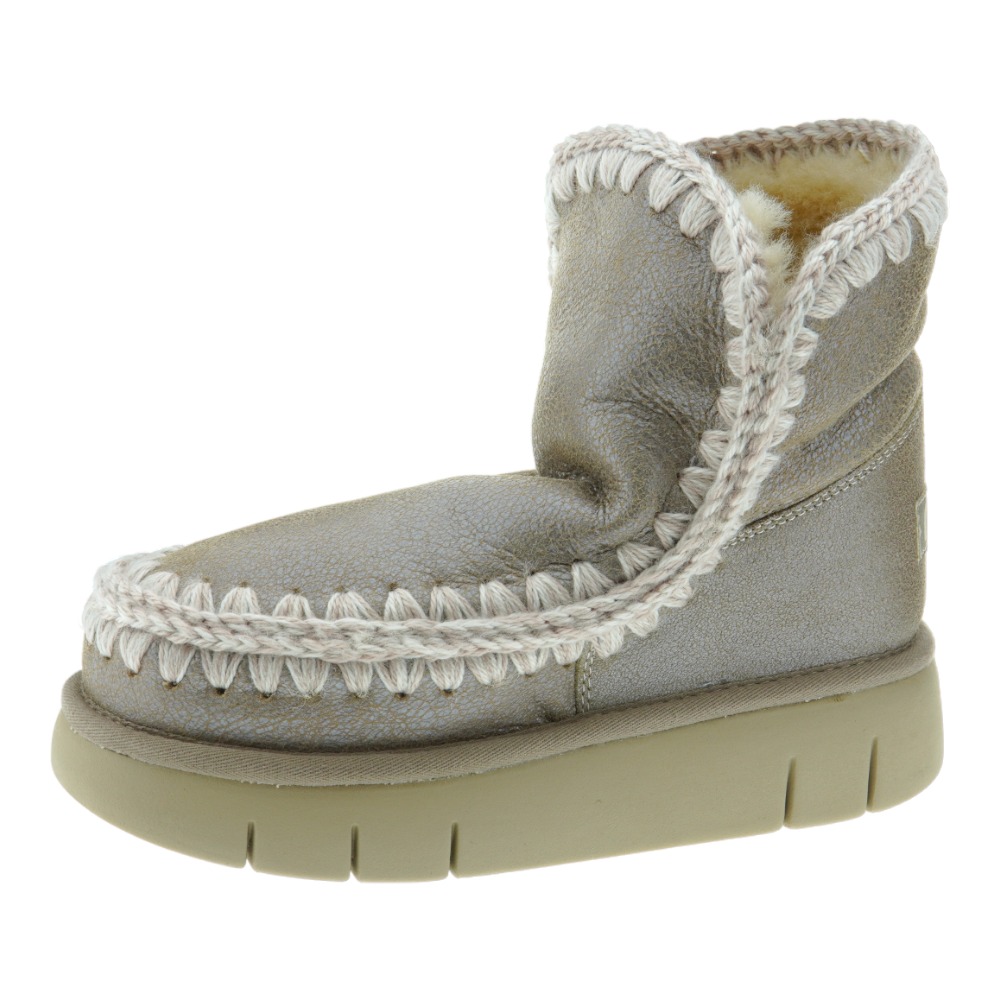 Bota australiana metalizada mujer plataforma Mou Eskimo 18 Bounc foto 3