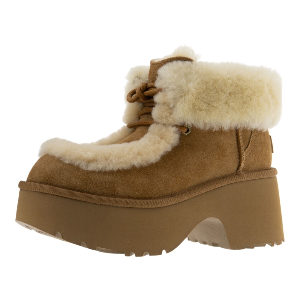 Botas plataforma mujer UGG camel – Comodidad y estilo para invierno foto 3
